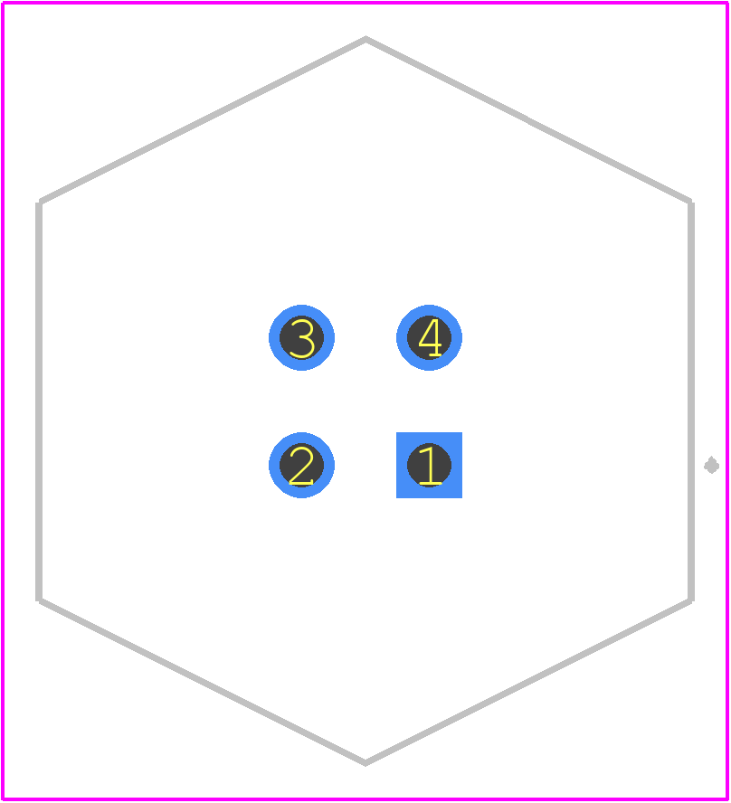 CDM1208-04A-FP-R9-67 - Same Sky PCB footprint - Other - Other - CDM1208-04A-FP-R9-67