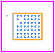 NRF54L15-CAAA-R7 - Nordic Semiconductor PCB footprint - Other - Other - CSP300