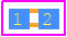 0201ZJ1R2PBSTR(0 - Kyocera AVX PCB footprint - Capacitor Chip Non-polarised - Capacitor Chip Non-polarised - 0201ZJ1R2PBSTR..