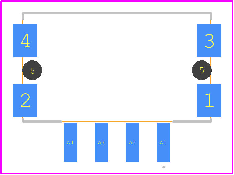 384472-E - TE Connectivity PCB footprint - Other - Other - 384472-E-2