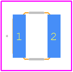 IFSC1616AHER4R7M01 - Vishay PCB footprint - Other - Other - 1616 (4040 Metric)