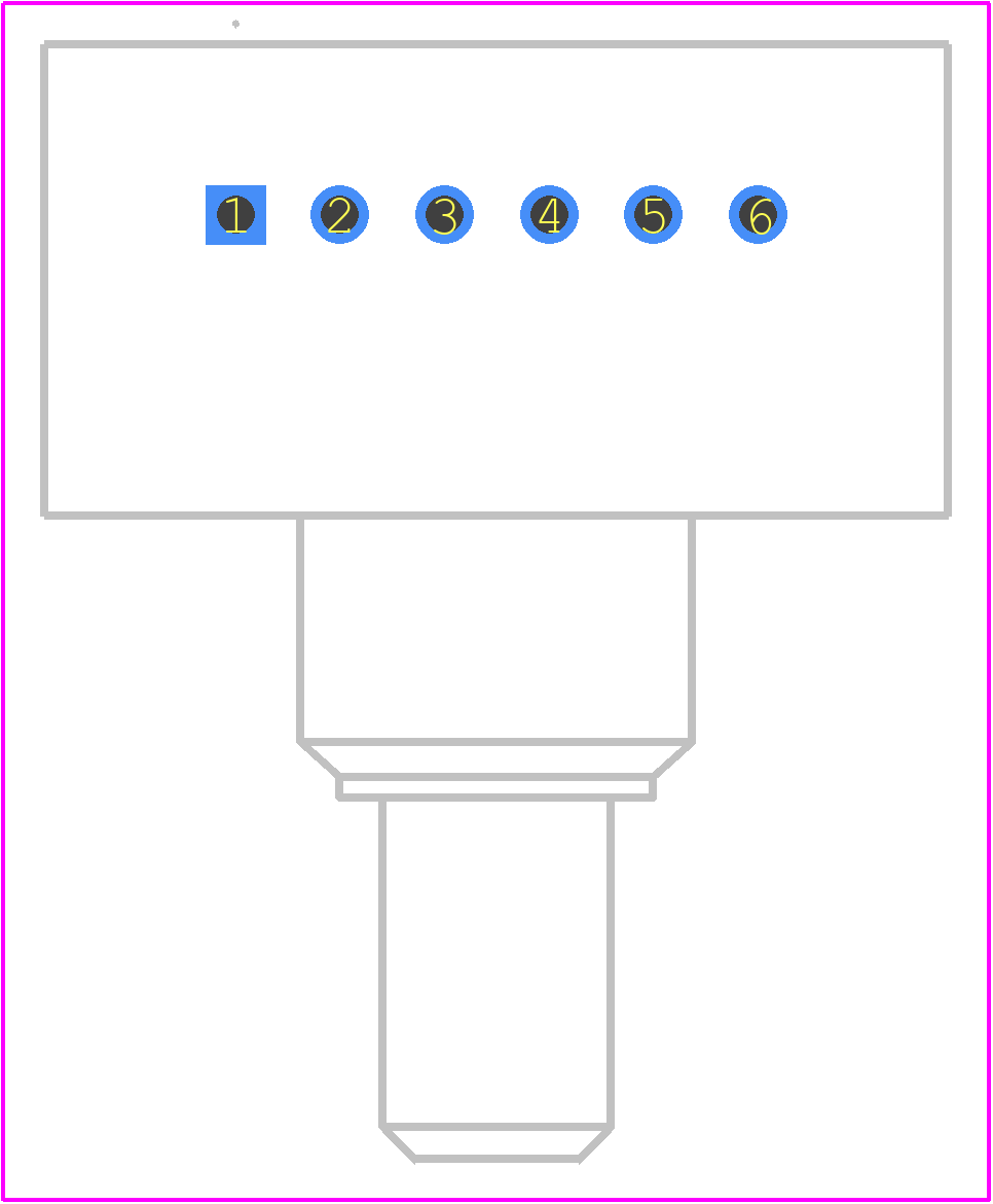 25BSP22-B-1-16F - Grayhill PCB footprint - Other - Other - 25BSP22-B-1-16F-3