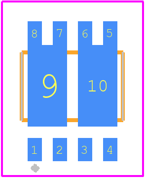 BUK9K35-100LX - Nexperia PCB footprint - Other - Other - LFPAK56D; Dual LFPAK (SOT1205)