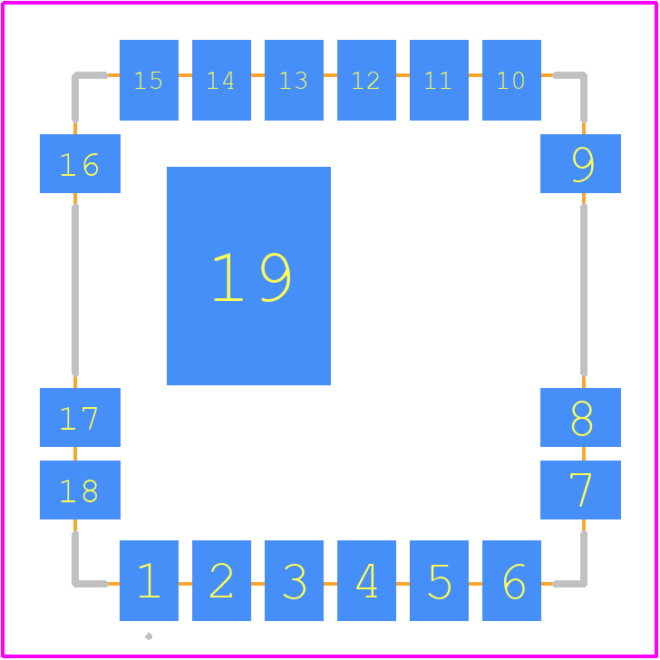 TEC14M5V3R5AS - Analog Technologies PCB footprint - Other - Other - 18-PowerQFN