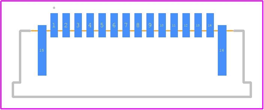 SFW14R-3STE1LF - Amphenol PCB footprint - Other - Other - SFW14R-3STE1LF-1
