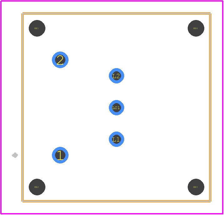 LP11OA1TBSRB - E-Switch PCB footprint - Other - Other - LP11OA1TBSRB-3