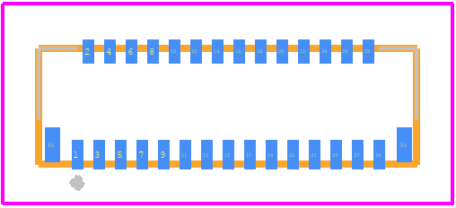 10061122-291320HLF - Amphenol PCB footprint - Other - Other - 10061122-291320HLF-1