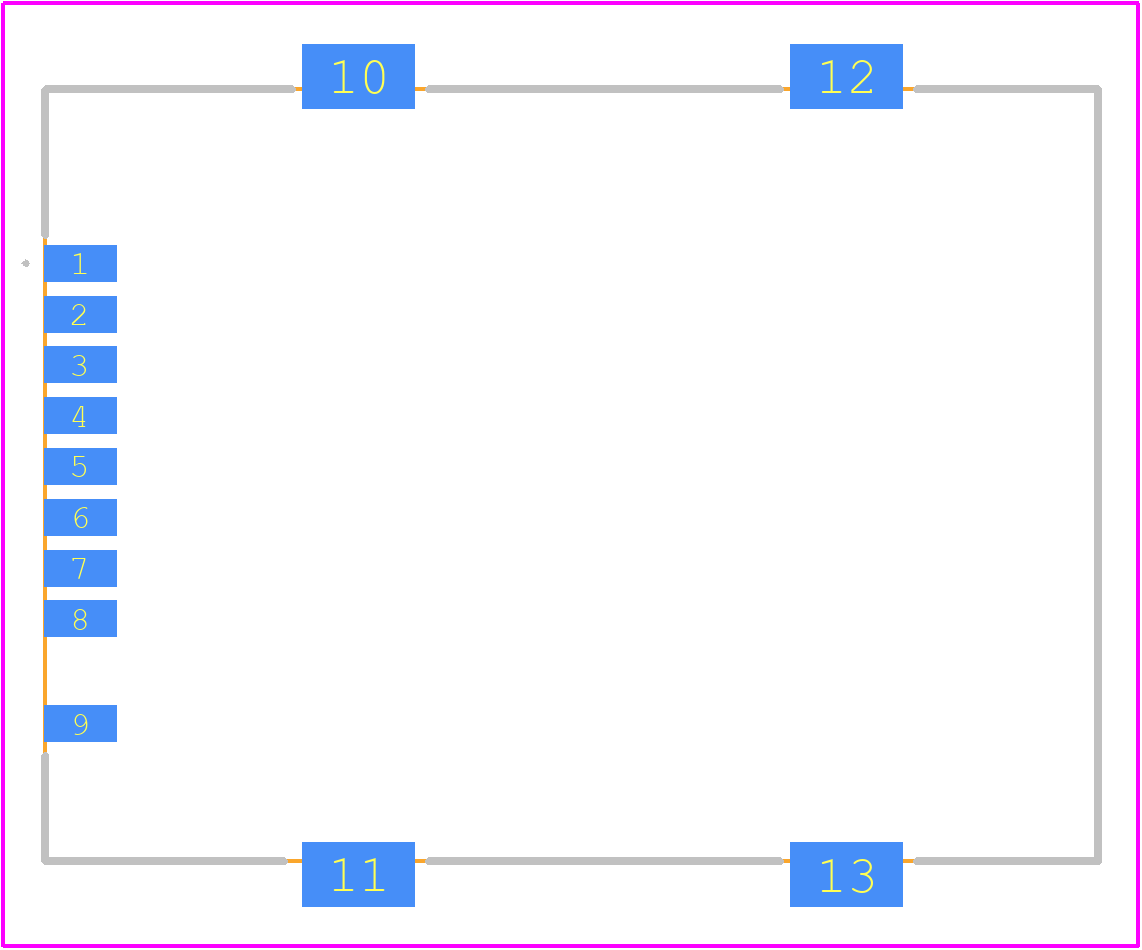 SMP11-S1S1-2000-A - XFCN PCB footprint - Other - Other - SMP11-S1S1-2000-A-2