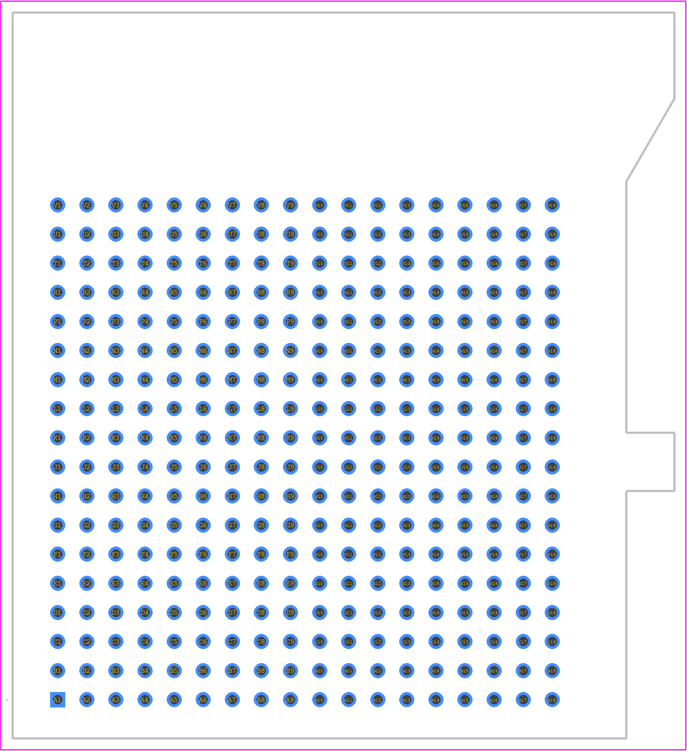 324-PLS18001-12 - ARIES PCB footprint - Other - Other - 324-PLS18001-12-3