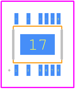 LT8362HMSE#WPBF - Analog Devices PCB footprint - Other - Other - 16-Lead Plastic MSOP_2024-14