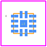 LTC3307BJV#TRPBF - Analog Devices PCB footprint - Other - Other - LQFN Package 12-Lead (2mm × 2mm × 0.74mm)_2024-1.16