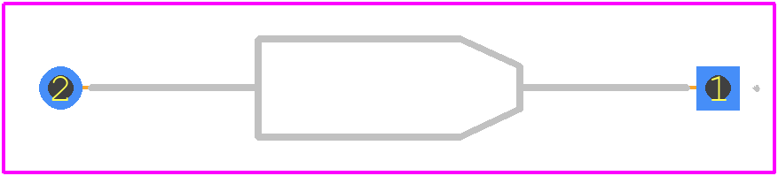 173D335X0015VWE3 - Vishay PCB footprint - Other - Other - 7.37mm x 2.79mm