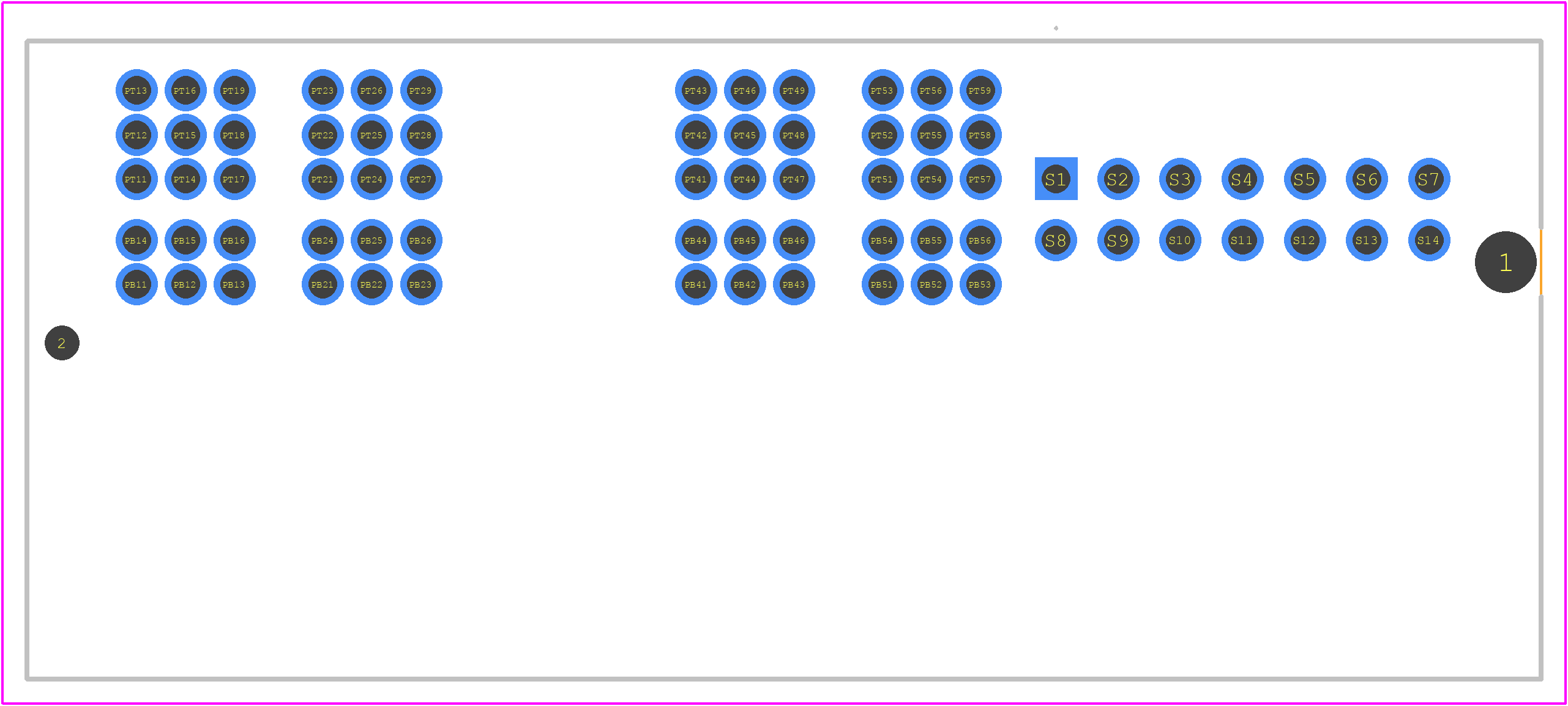 2407781-8 - TE Connectivity PCB footprint - Other - Other - 2407781-8-3
