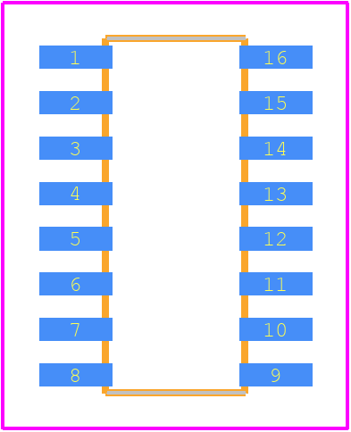 766163221GP - CTS PCB footprint - Other - Other - 766163221GP-3