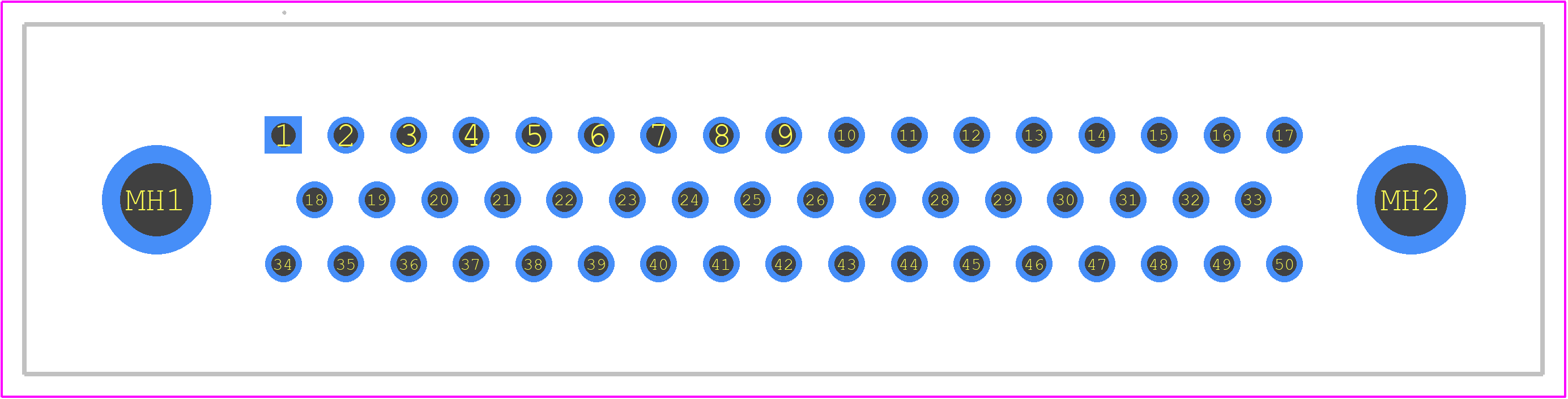 172-050-183L001 - NorComp PCB footprint - Other - Other - 172-050-183L001-3