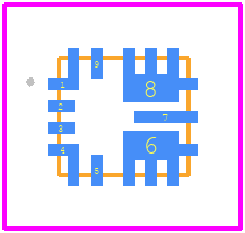TPSM828510RDYR - Texas Instruments PCB footprint - Other - Other - RDY0009A