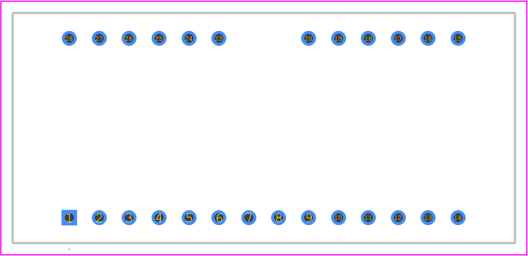 PDSP2113 - ams OSRAM PCB footprint - Other - Other - 28-DIP