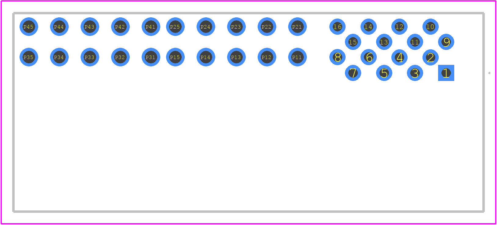 LPHT-04-16-L-RT1 - SAMTEC PCB footprint - Other - Other - LPHT-04-16-L-RT1-1