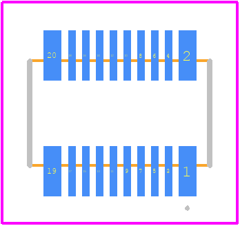 WR-20S-VF-N1 - JAE PCB footprint - Other - Other - WR-20S-VF-N1-1