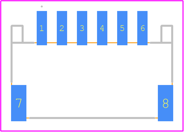 20037WR-06A00 - YEONHO PCB footprint - Other - Other - 20037WR-06A00-4