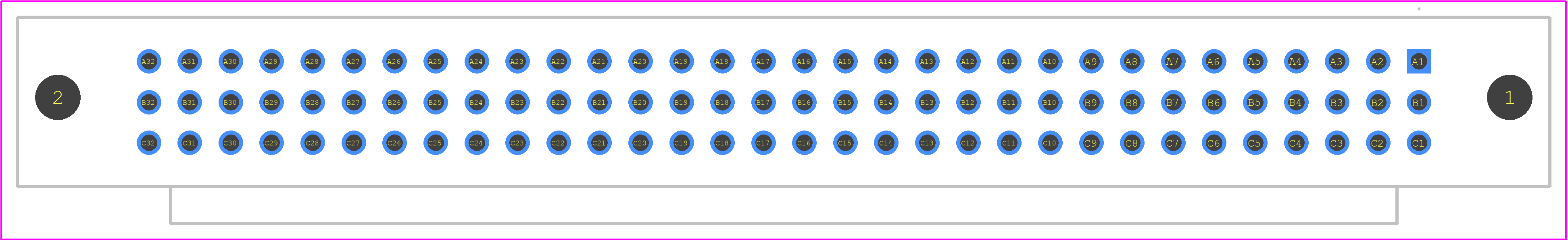 09037968829 - HARTING PCB footprint - Other - Other - 09037968829-3