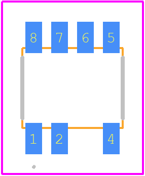 AP3927DS7-13 - Diodes Incorporated PCB footprint - Other - Other - SO-7 (Type B)