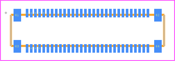 AXF5G6012 - Panasonic PCB footprint - Other - Other - AXF5G6012
