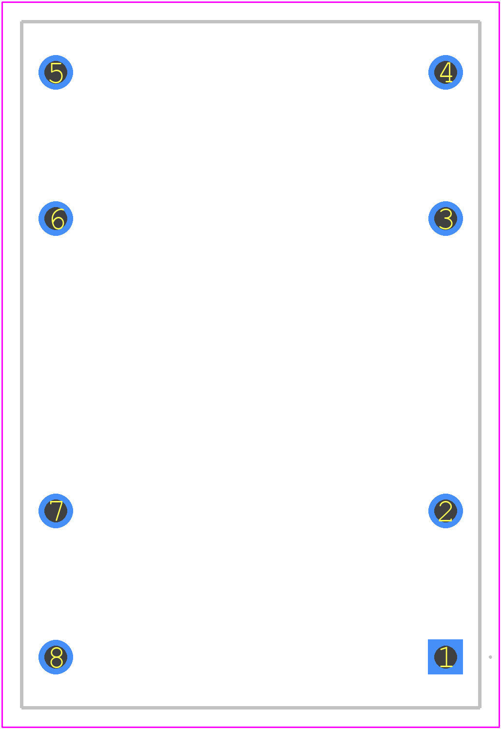 152902-000 - Bourns PCB footprint - Other - Other - 152902-000-1