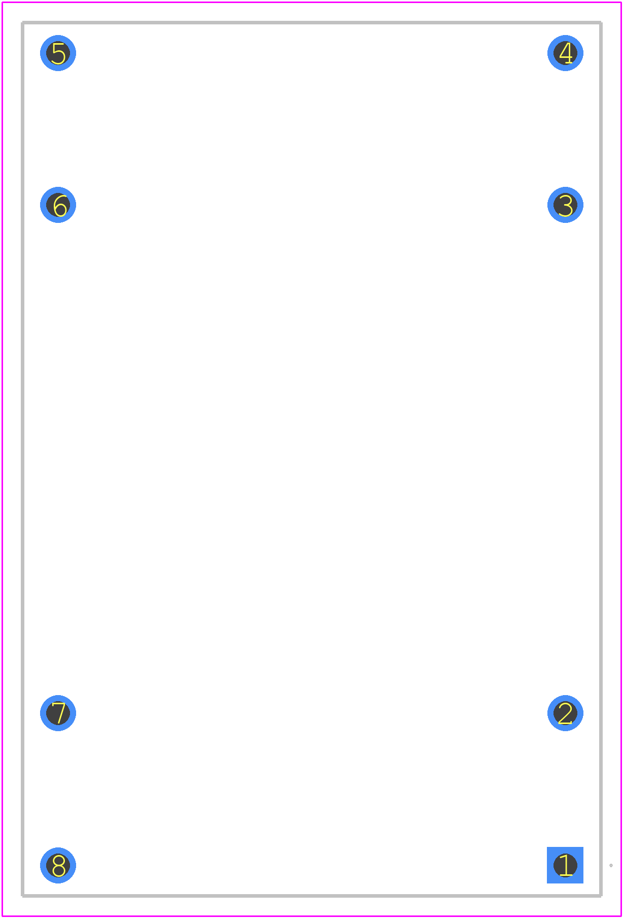 152905-000 - Bourns PCB footprint - Other - Other - 152905-000-1