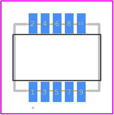 009159010801906 - Kyocera AVX PCB footprint - Other - Other - 009159010801906-3
