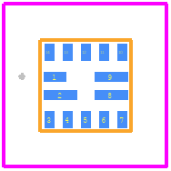 MPM3824CGPA-Z - Monolithic Power Systems (MPS) PCB footprint - Other - Other - ECLGA-14 (2.5mmx2.5mm)_2025