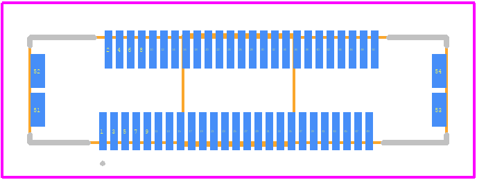 2039560503 - Molex PCB footprint - Other - Other - 2039560503-1