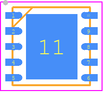 RT6365GQW - RICHTEK PCB footprint - Small Outline No-lead - Small Outline No-lead - W-Type 10L DFN 4x4_2026