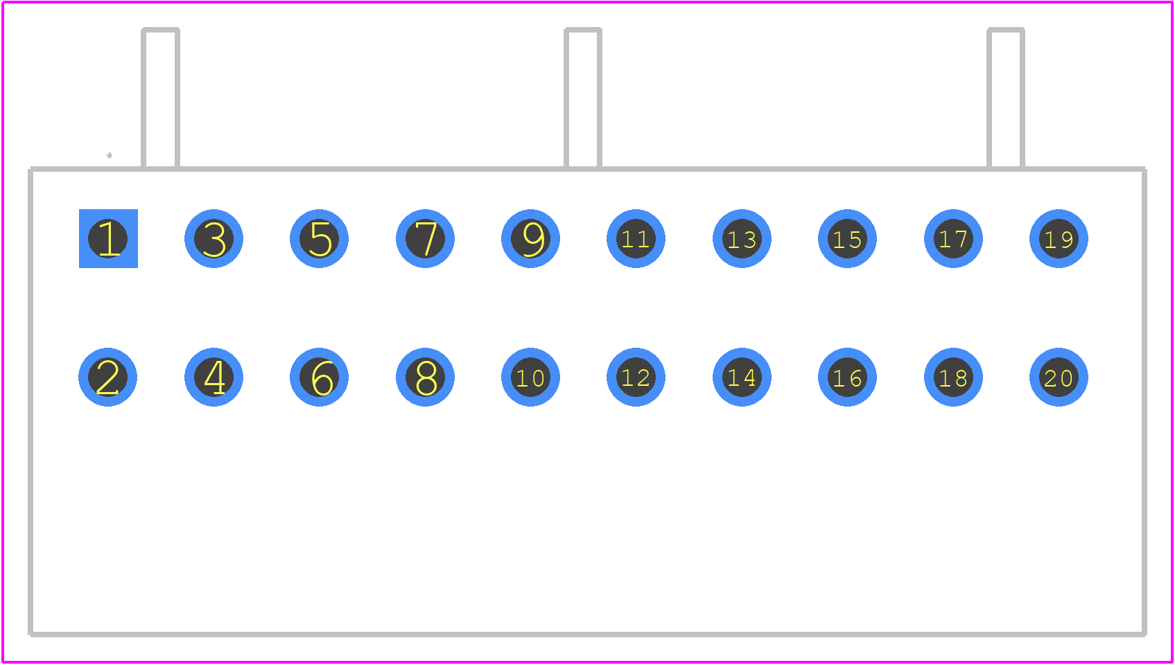 734-440/001-000 - Wago PCB footprint - Other - Other - 734-440/001-000-2