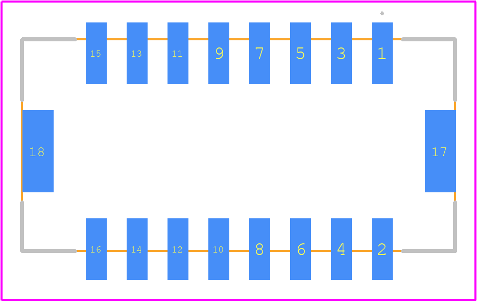 220201-1671 - Molex PCB footprint - Other - Other - 220201-1671-2