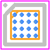 NVT4858UK - NXP PCB footprint - BGA - BGA - SOT2127-1