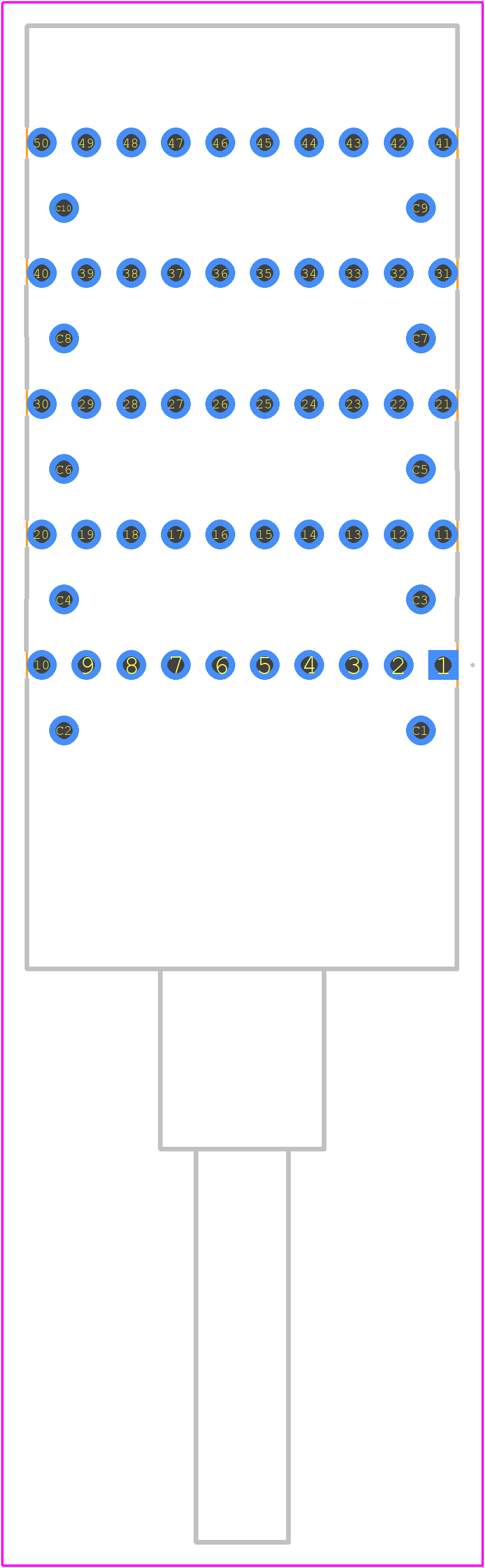 71EF36-05-2-05N - Grayhill PCB footprint - Other - Other - 71EF36-05-2-05N-4