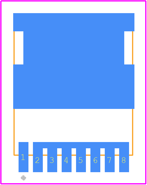 MCTL2D4N10Y-TP - MCC PCB footprint - Other - Other - TOLL-8L