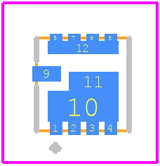 NTTFSSH4D0N08XLTWG - onsemi PCB footprint - Other - Other - WDFN9 3.3x3.3, 0.65P CASE 511EB ISSUE B