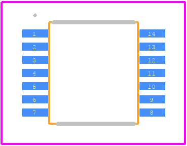 T30LMSW3B3125DTR2G - onsemi PCB footprint - Other - Other - TSSOP−14 WB CASE 948G ISSUE C-2026