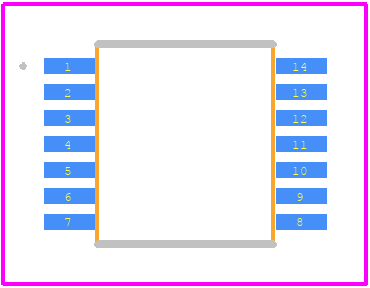 T30LMSW3B3126DTR2G - onsemi PCB footprint - Other - Other - TSSOP−14 WB CASE 948G ISSUE C_2026-1