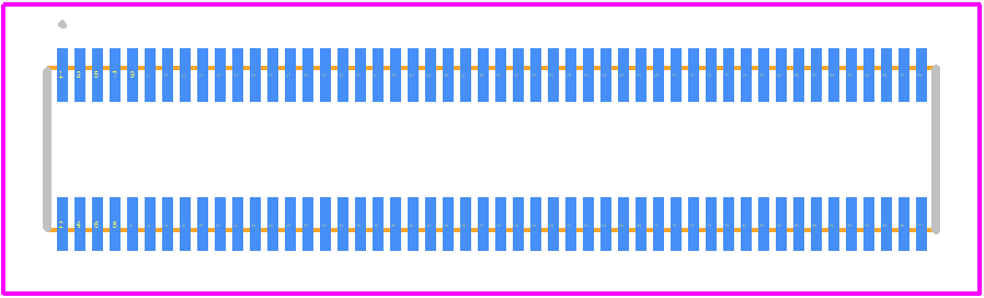 ST4-50-1.00-L-D-P-FR - SAMTEC PCB footprint - Other - Other - ST4-50-1.00-L-D-P-FR-1