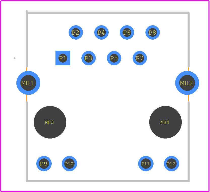 2337993-2 - TE Connectivity PCB footprint - Other - Other - 2337993-2-5