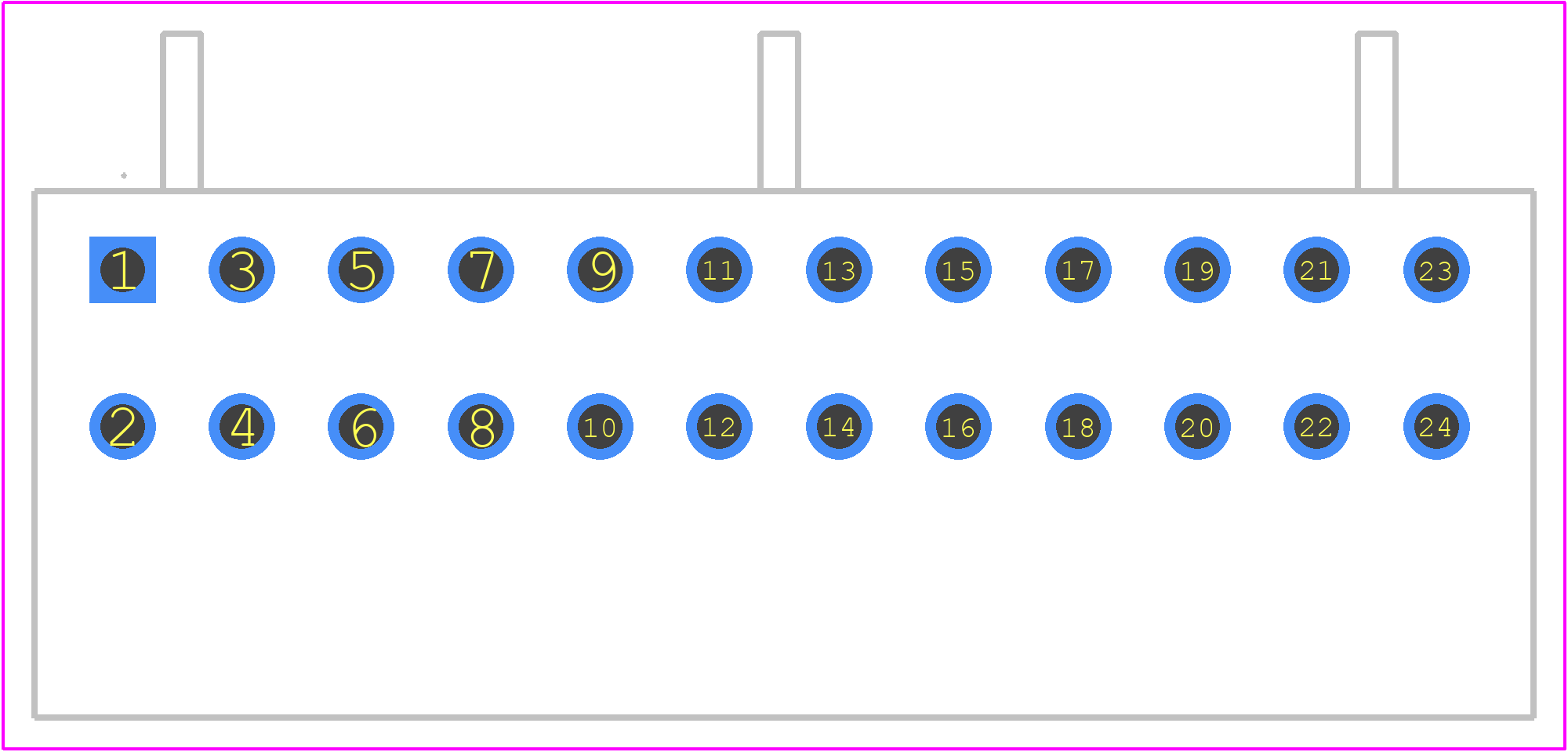 734-442/001-000 - Wago PCB footprint - Other - Other - 734-442/001-000-2