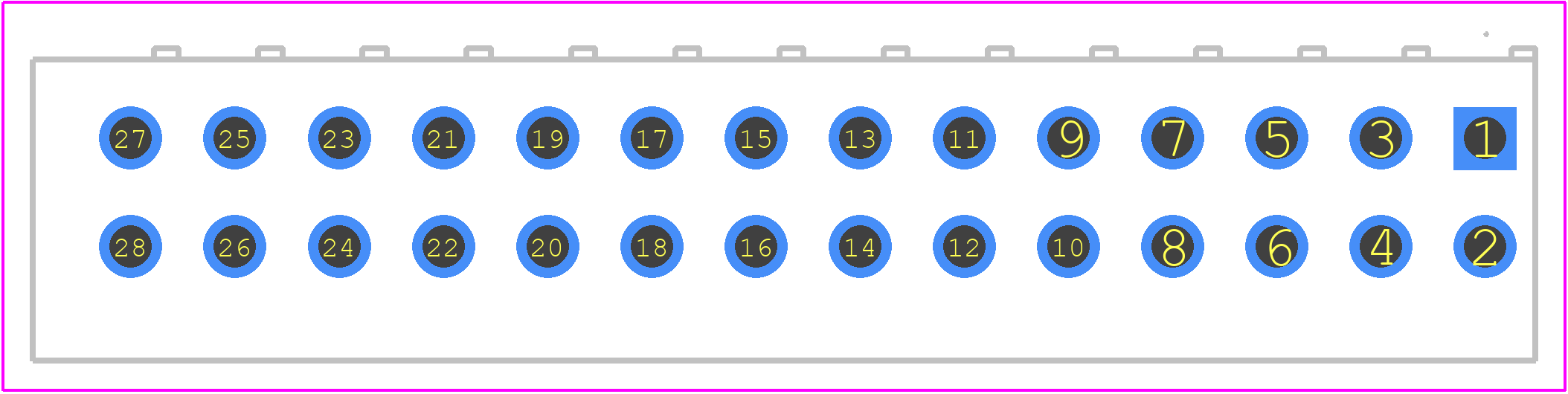 734-474 - Wago PCB footprint - Other - Other - 734-474-1