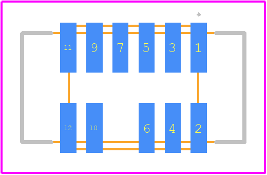20021221-00312C4LF - Amphenol PCB footprint - Other - Other - 20021221-00312C4LF-3