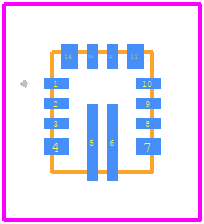 TPS61287RZPR - Texas Instruments PCB footprint - Other - Other - RZP0014A_2025