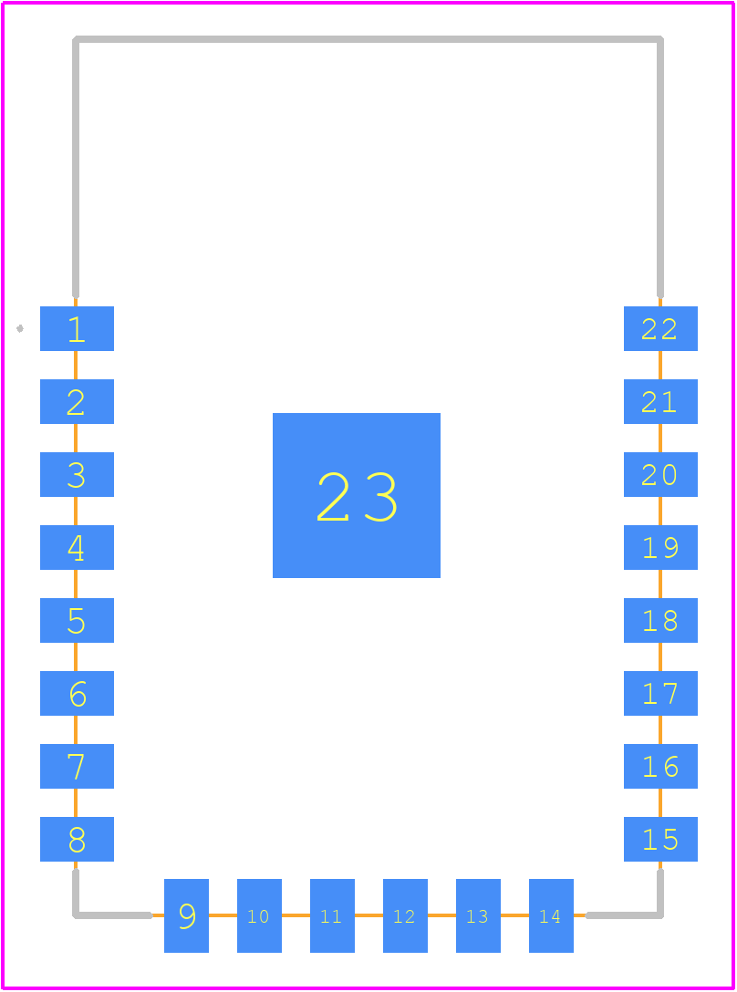 BW20-12F - Ai-Thinker PCB footprint - Other - Other - BW20-12F-3