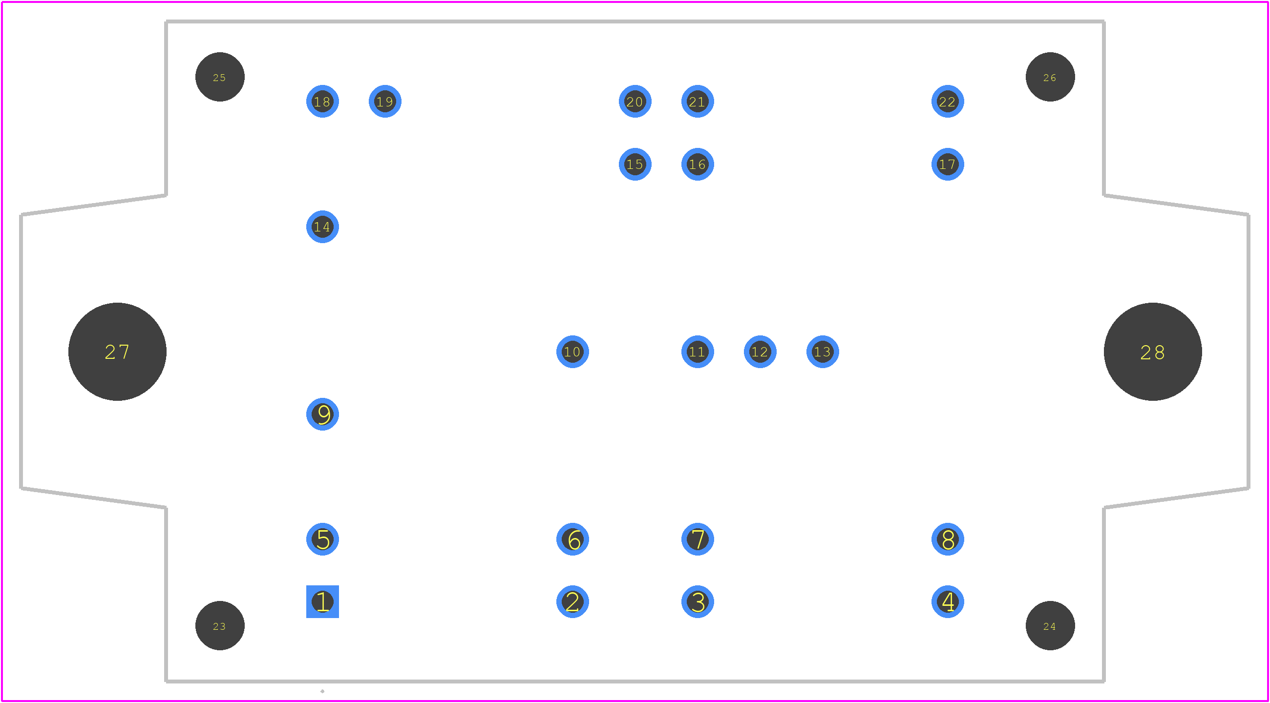 UFB25SC12E1BC3N - onsemi PCB footprint - Other - Other - E1B_2025