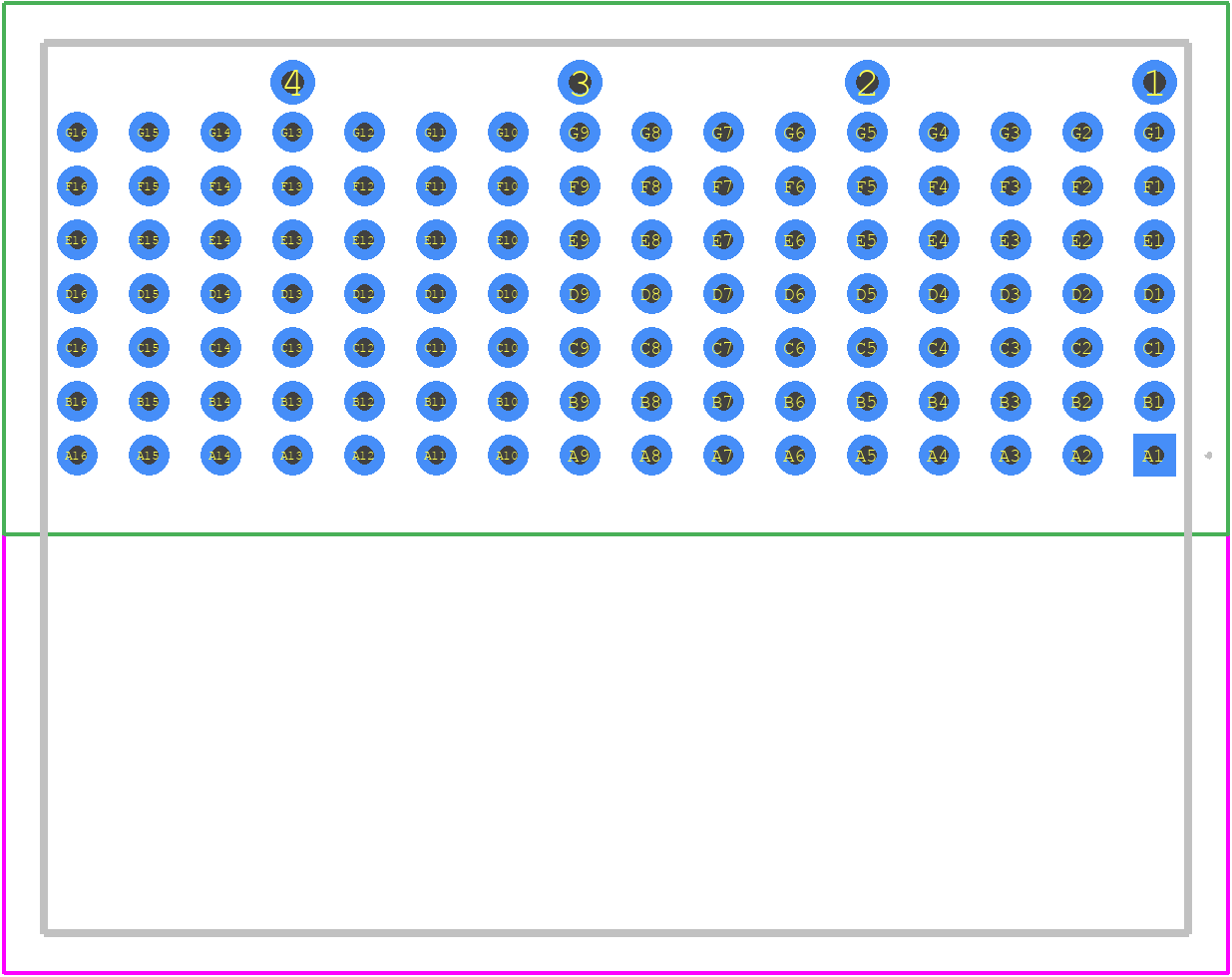 2407865-1 - TE Connectivity PCB footprint - Other - Other - 2407865-1-1